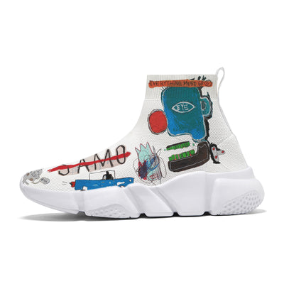 Graffiti Basquiat Speed Trainer