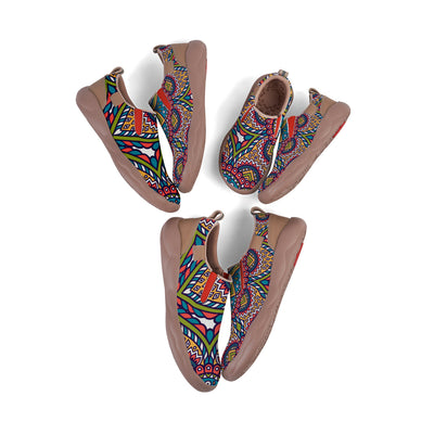 Ethnic Patterns Mandala Slip On