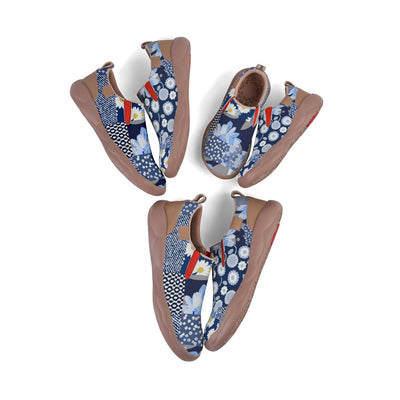 Floral Patchwork Slip On