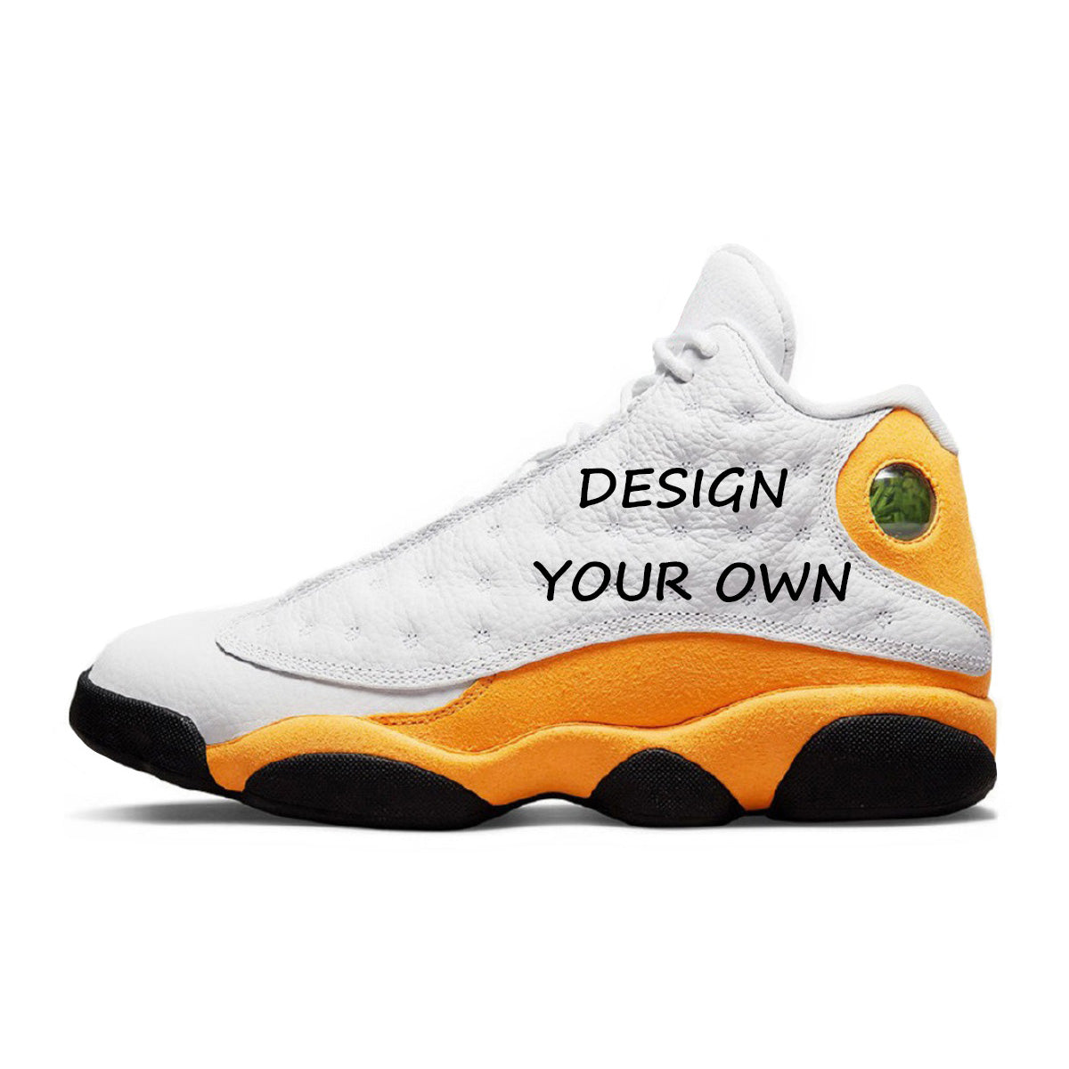 Custom Yellow Retro Sneaker