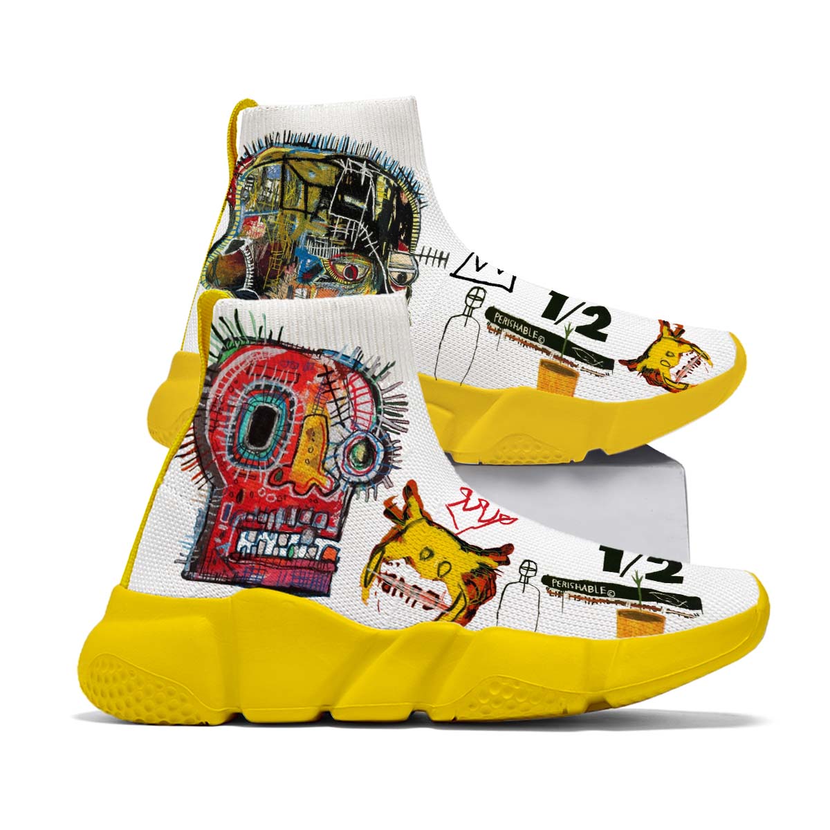 Graffiti Basquiat Kids Speed Trainer