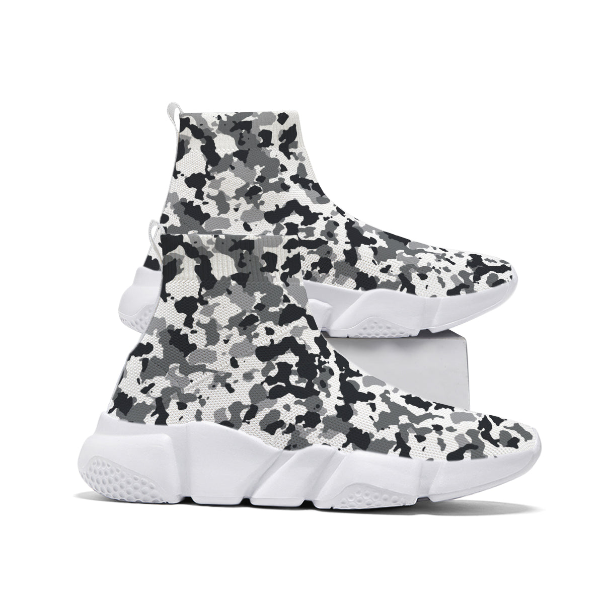 Grey Camouflage Speed Trainer