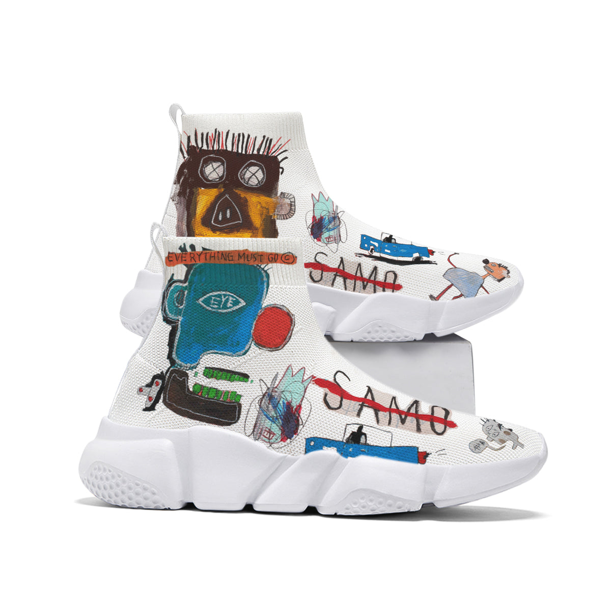 Graffiti Basquiat Speed Trainer