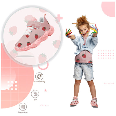 Strawberry Kids Running Shoes