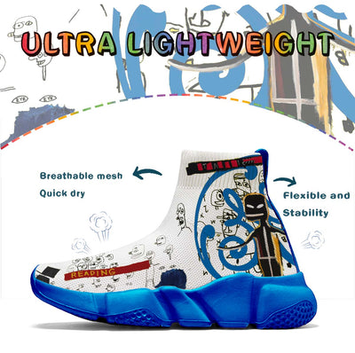 Graffiti Basquiat Kids Speed Trainer