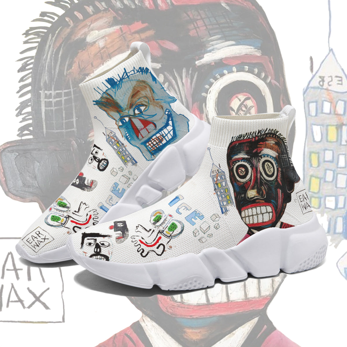 Graffiti Basquiat Speed Trainer