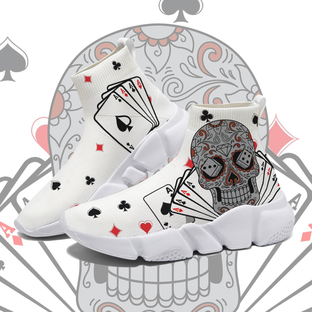 Mexican Sugar Skull And Poker Speed Trainer