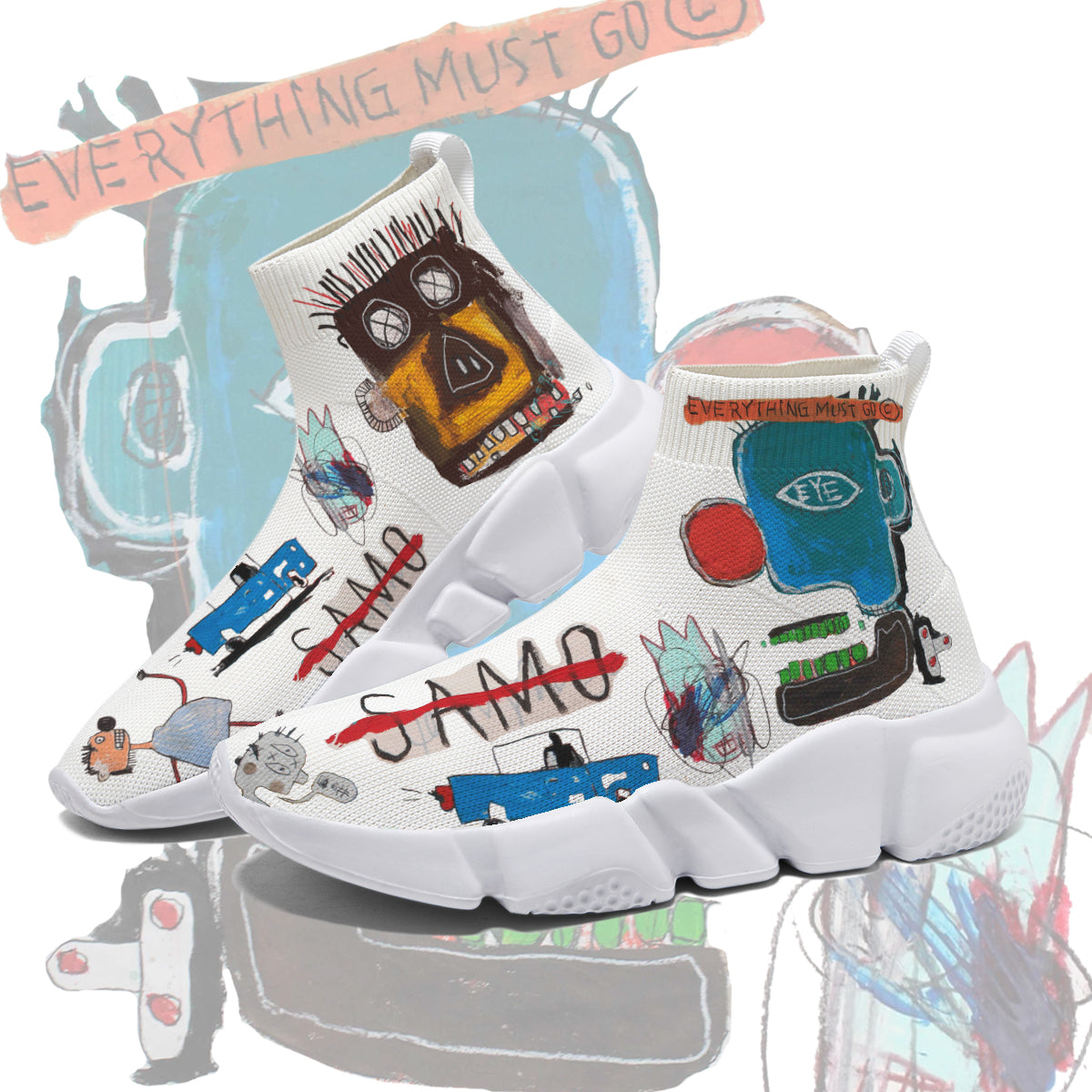 Graffiti Basquiat Speed Trainer