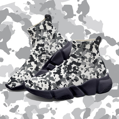 Grey Camouflage Speed Trainer