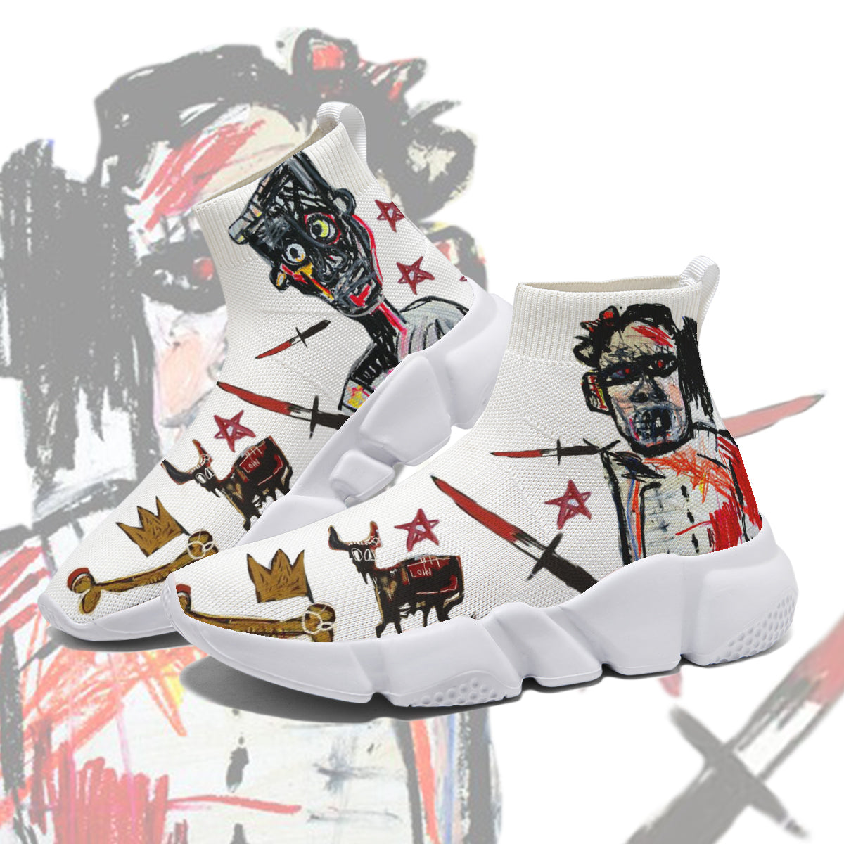 Graffiti Basquiat Speed Trainer