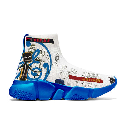 Graffiti Basquiat Kids Speed Trainer