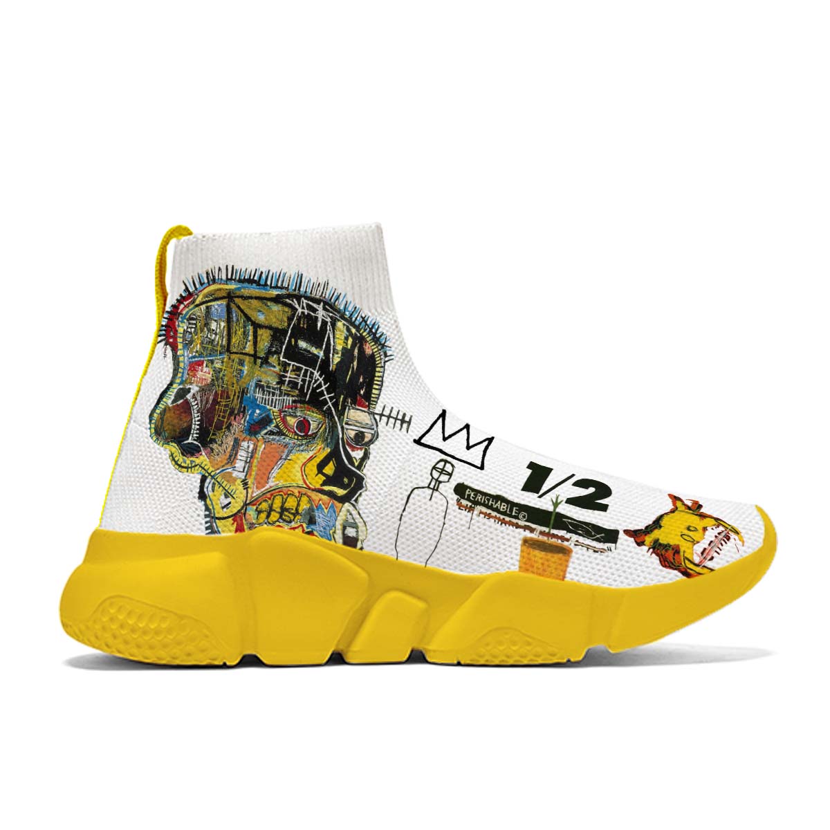 Graffiti Basquiat Kids Speed Trainer