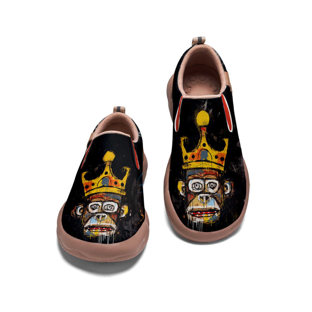 Graffiti Basquiat Monkey Slip On