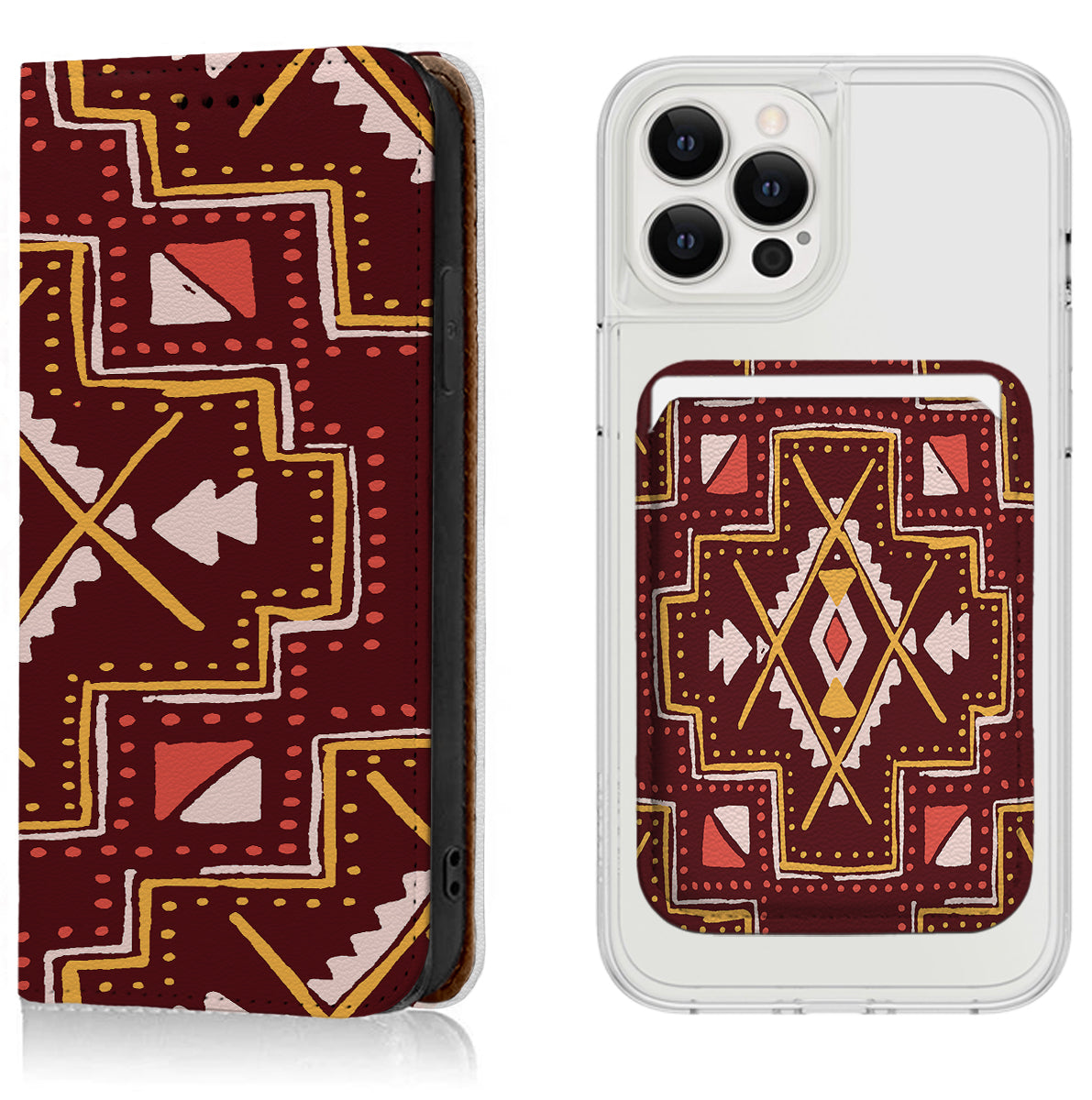 Aztec Pattern iPhone Leather Case