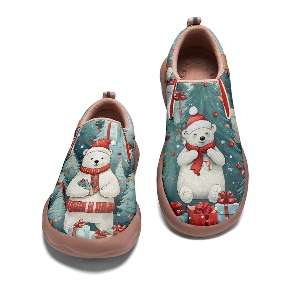 Christmas Polar Bear Slip On