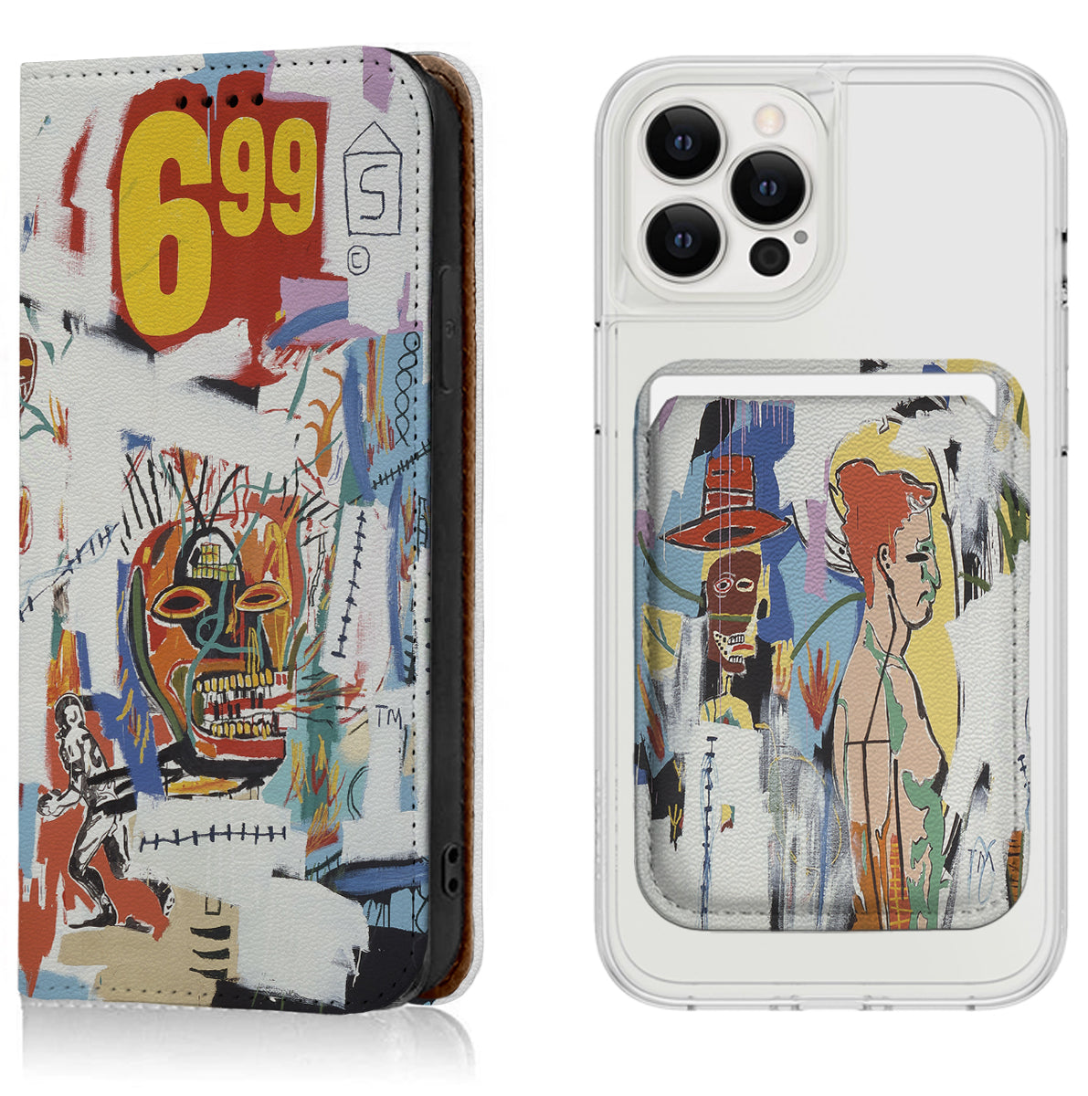 Basquiat iPhone Leather Case