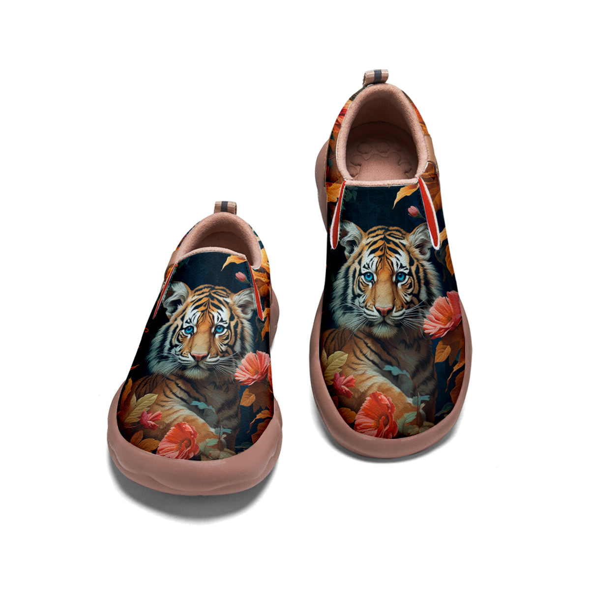 Floral Tiger Slip On