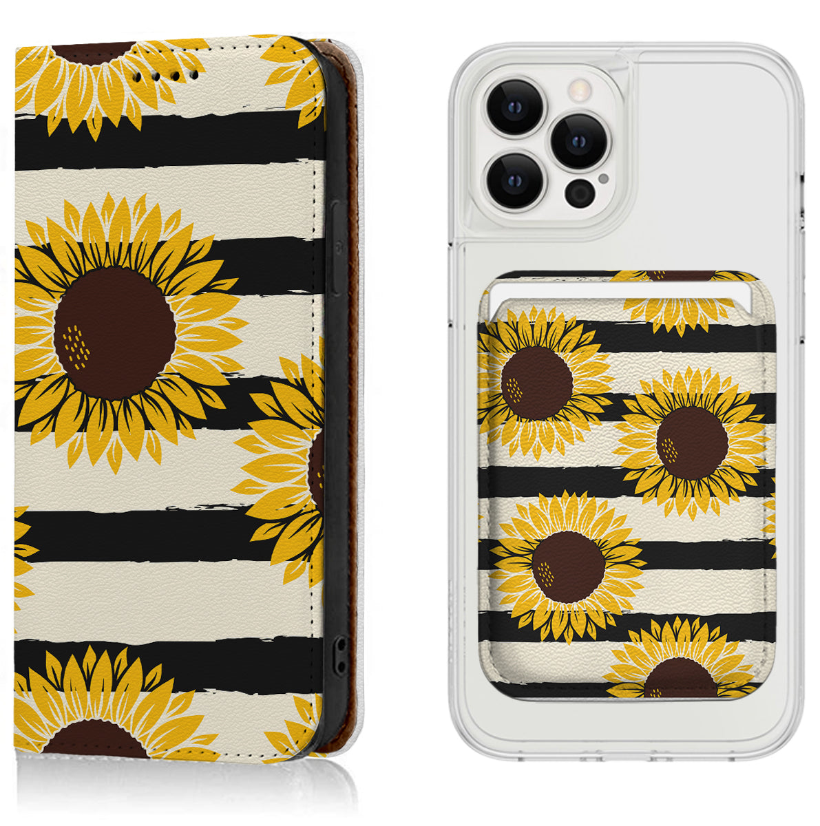 Sunflower iPhone Leather Case