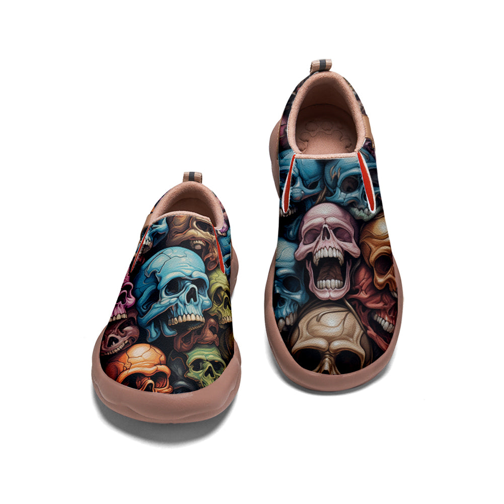 Cracked Skull Slip On