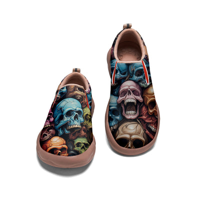 Cracked Skull Slip On