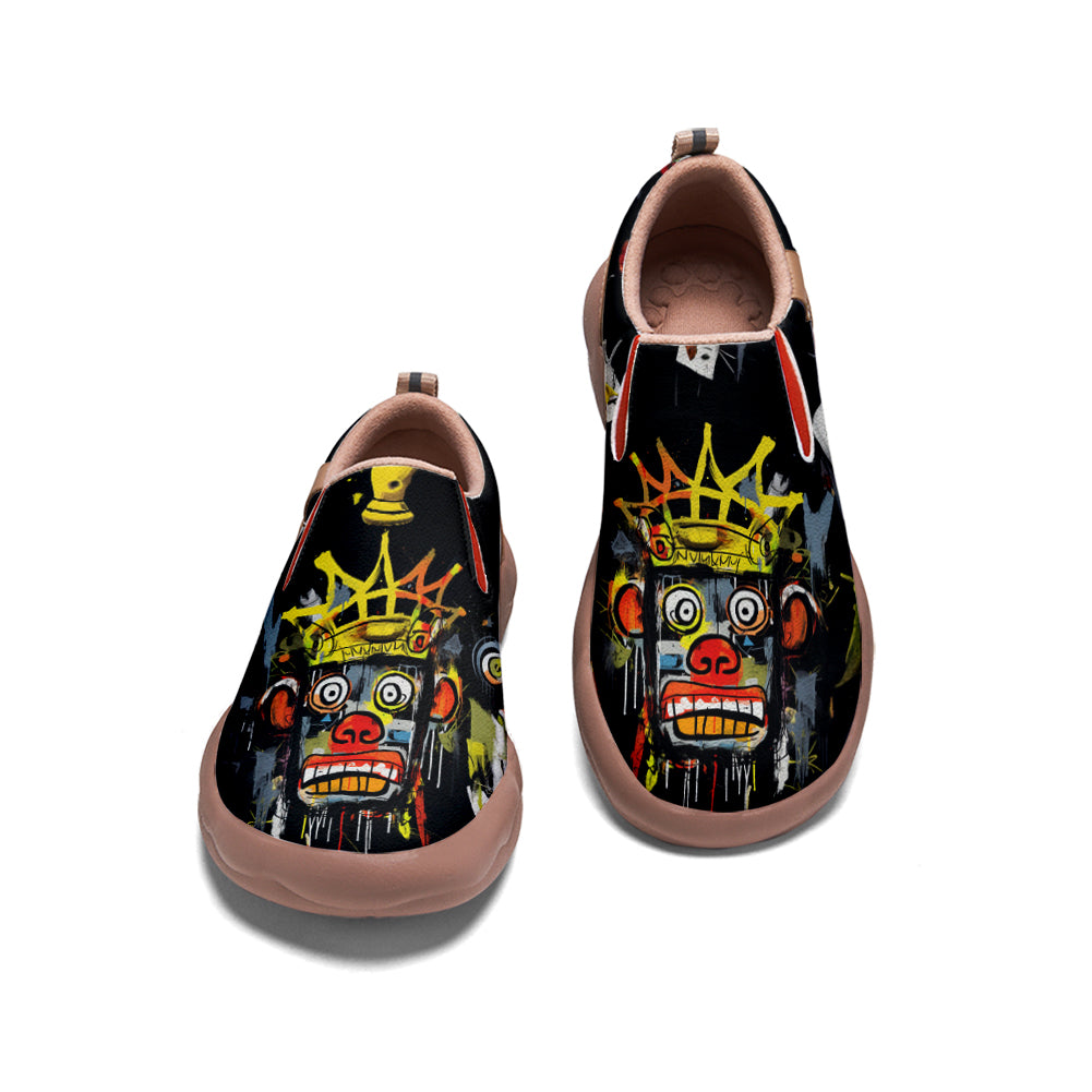 Graffiti Basquiat Monkey Slip On