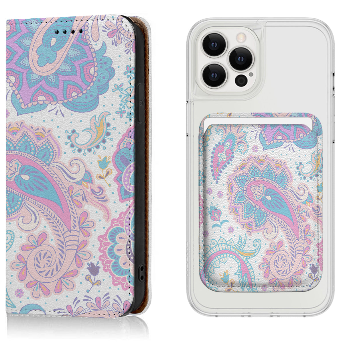 Paisley iPhone Leather Case