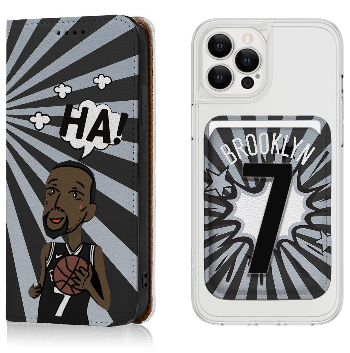 Brooklyn Basketball iPhone Leather Case