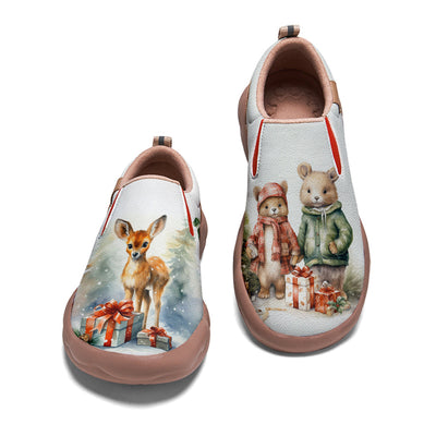 Christmas Deer Slip On