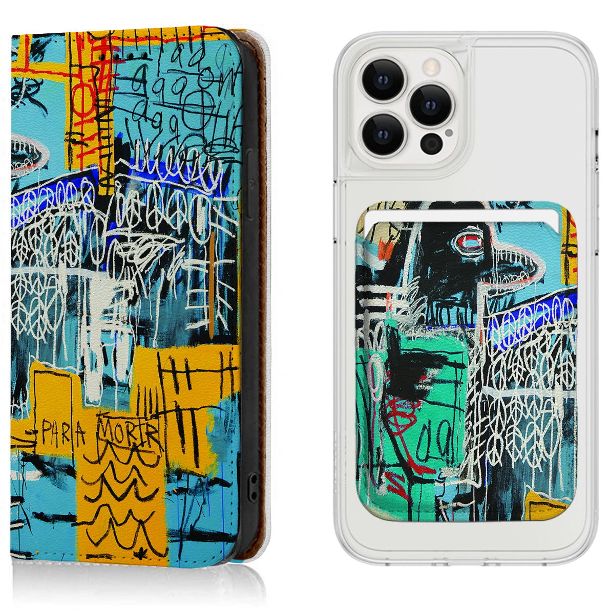 Basquiat iPhone Leather Case