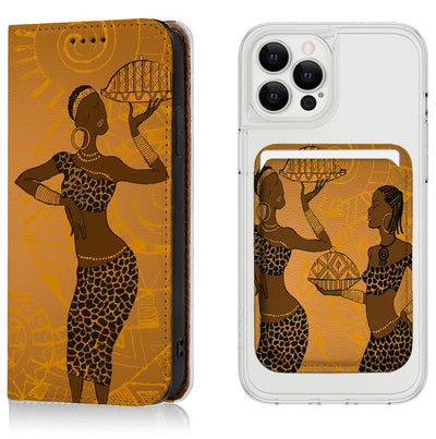 African Women iPhone Leather Case