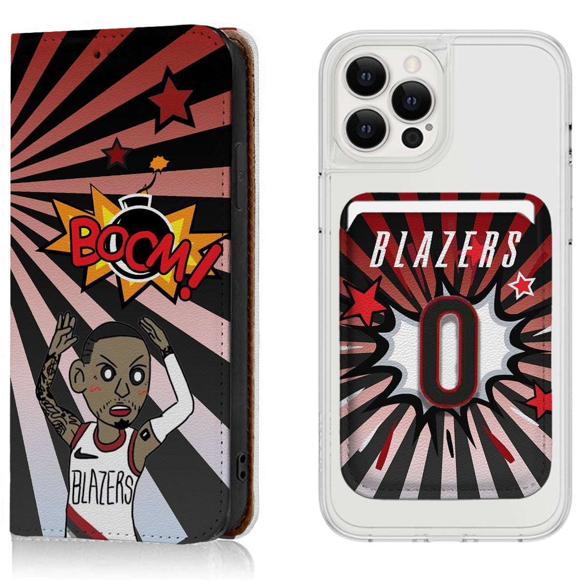 Portland Basketball iPhone Leather Case