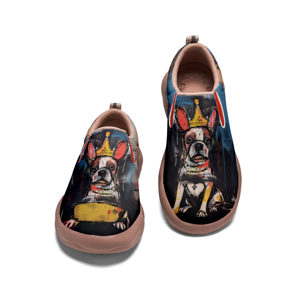 Graffiti Basquiat Puppy Slip On