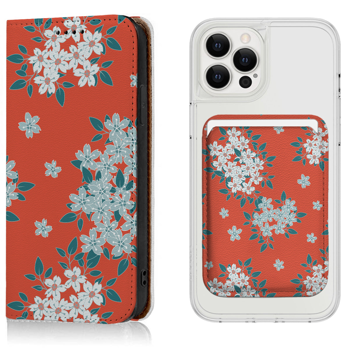 Cherry Blossoms iPhone Leather Case