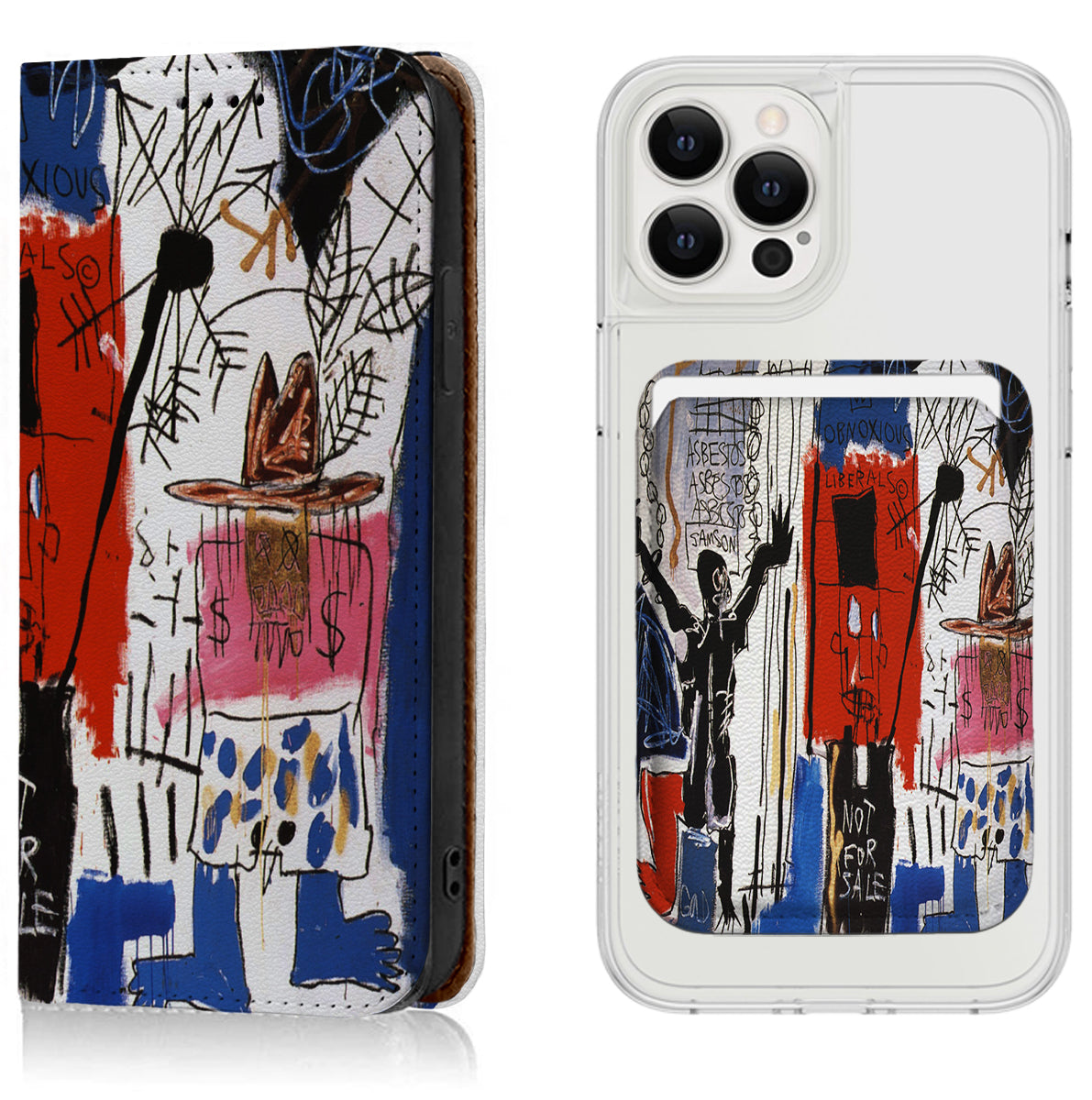 Basquiat iPhone Leather Case