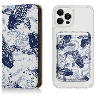 Koi Fish iPhone Leather Case