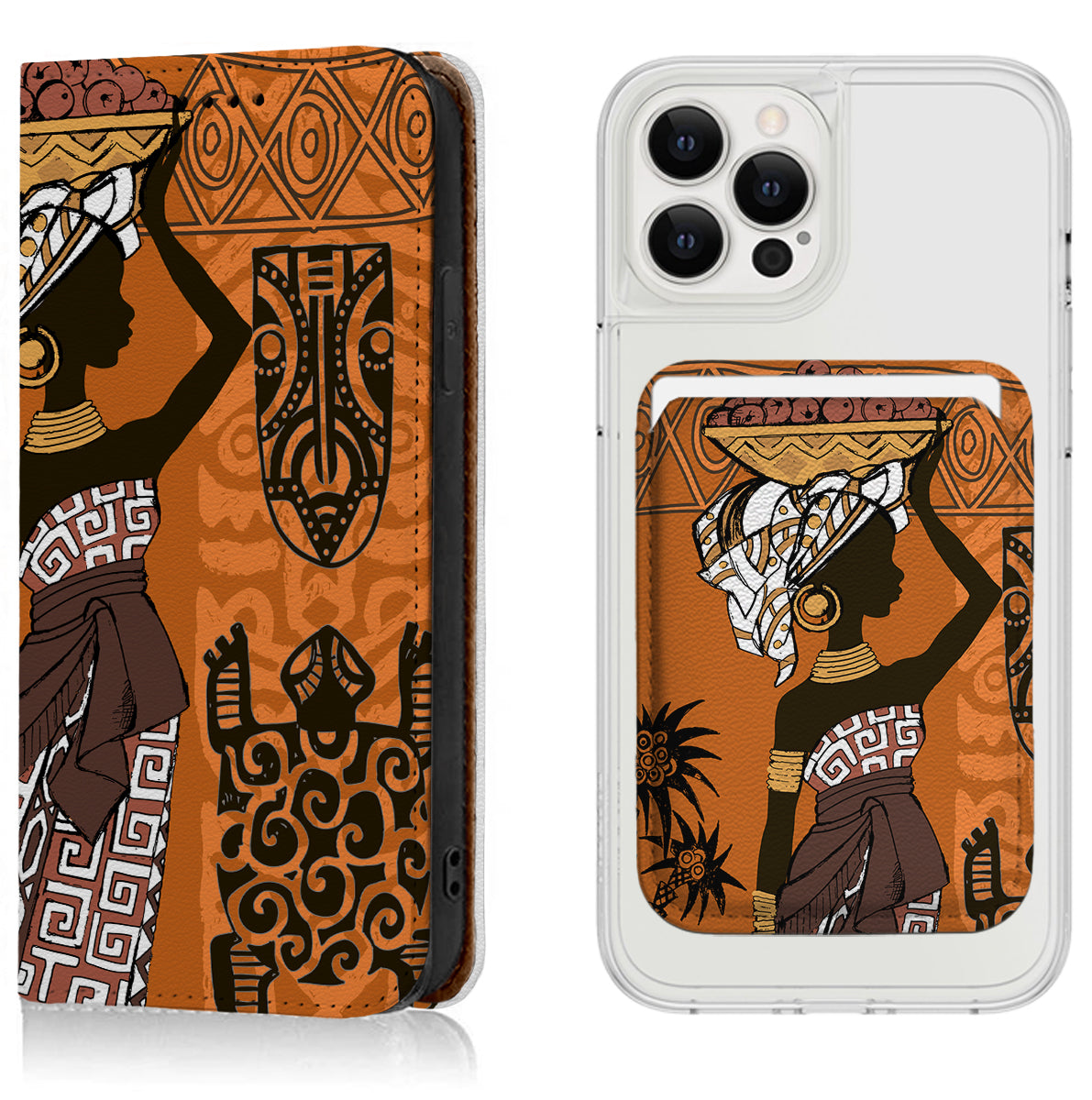 African Women iPhone Leather Case