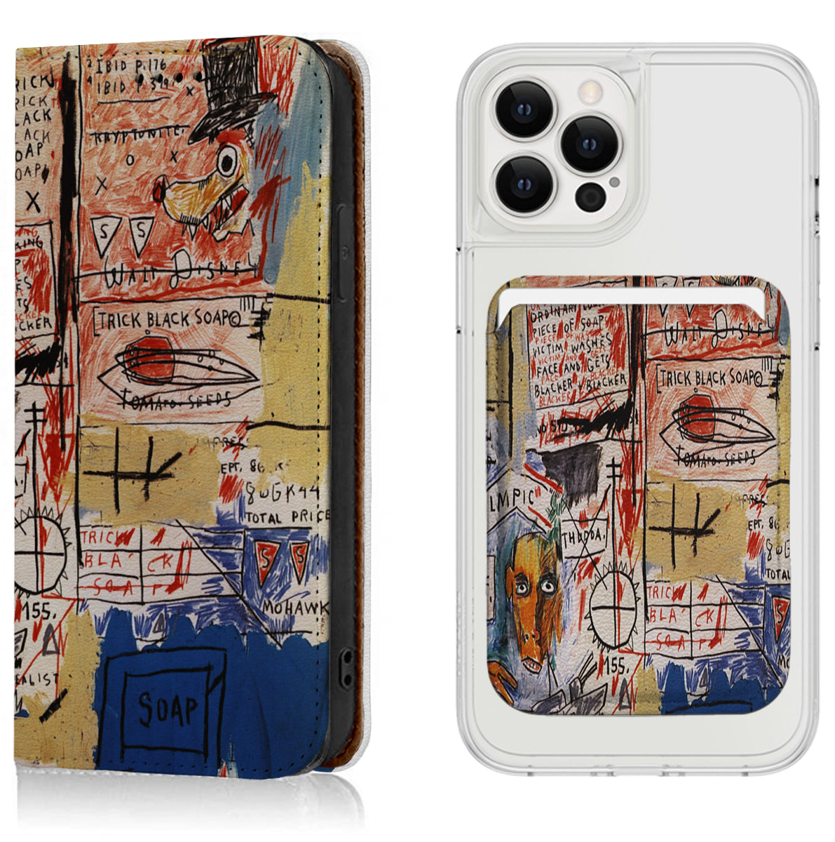 Basquiat iPhone Leather Case