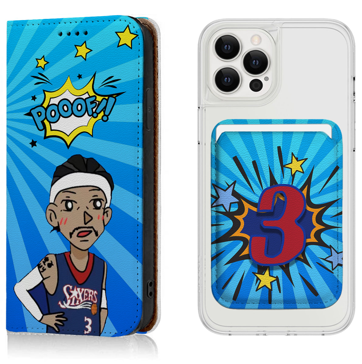 Philadelphia Basketball iPhone Leather Case