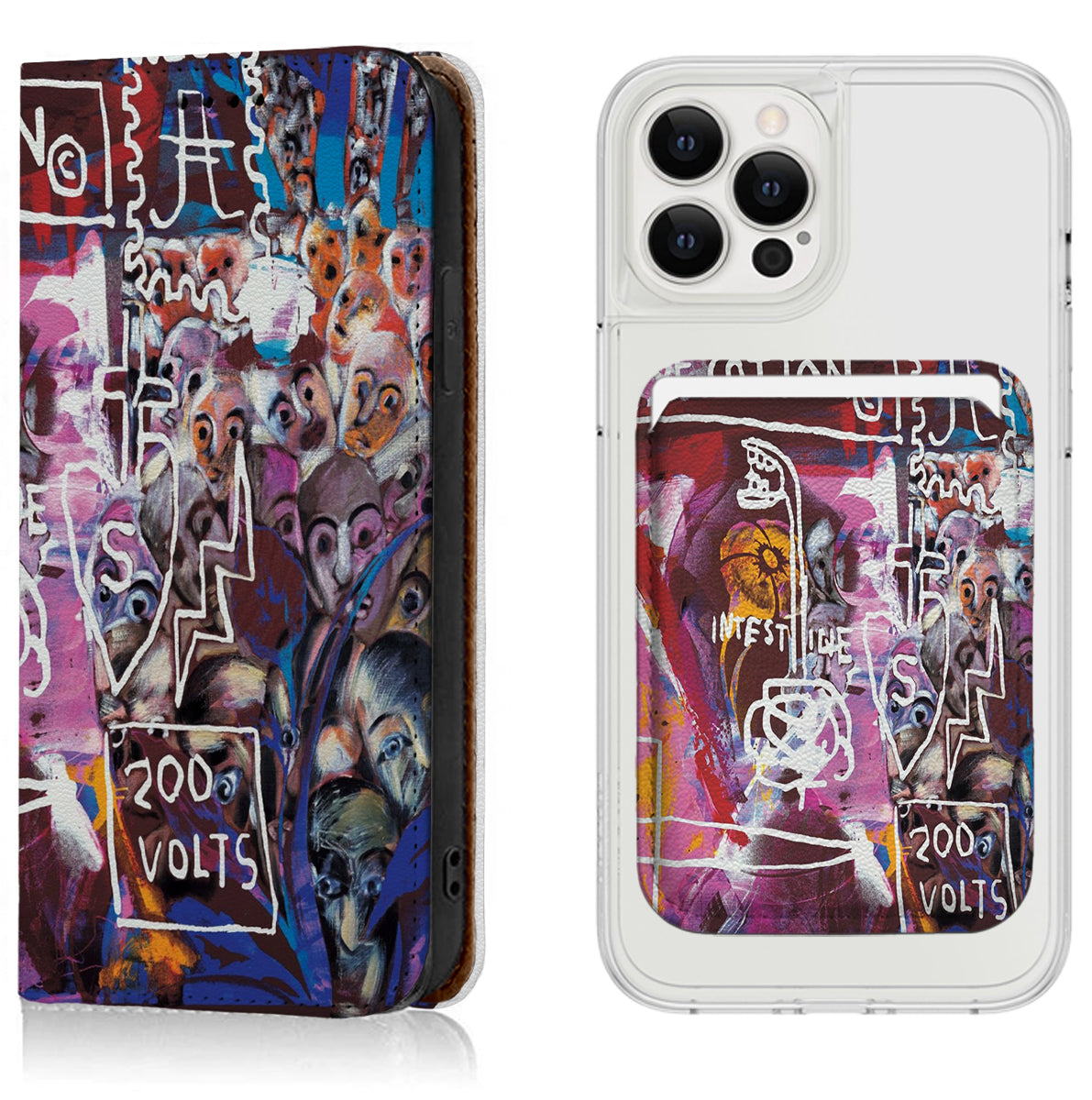 Basquiat iPhone Leather Case