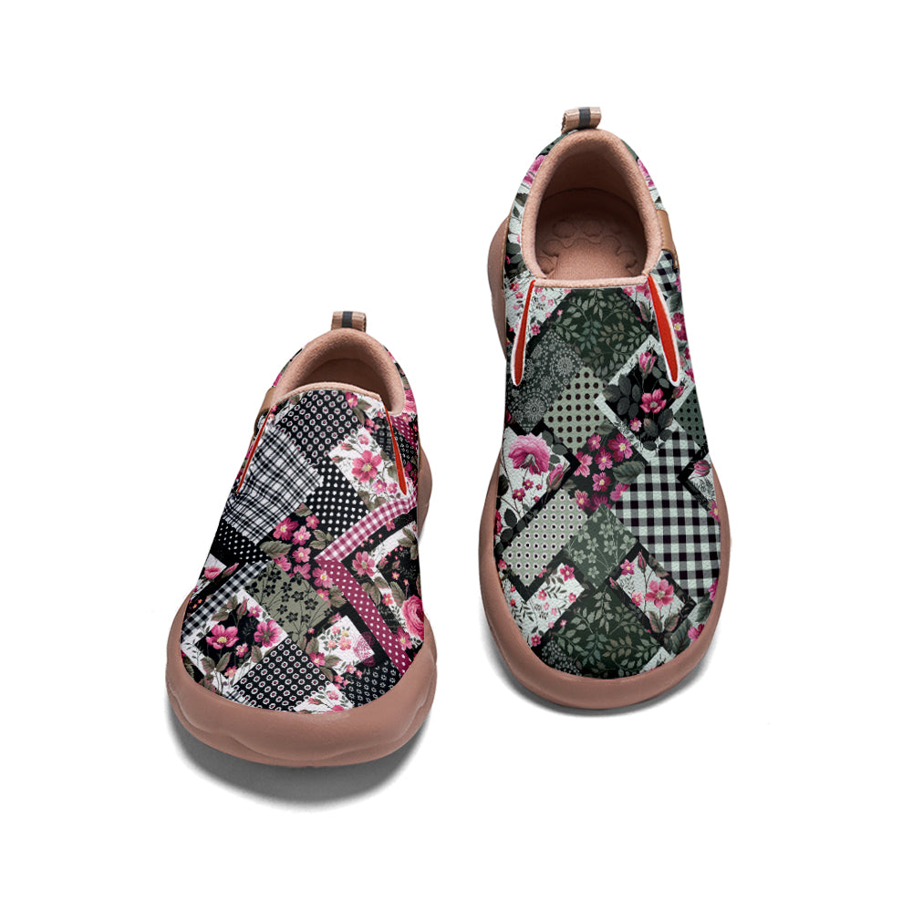 Floral Patchwork Slip On