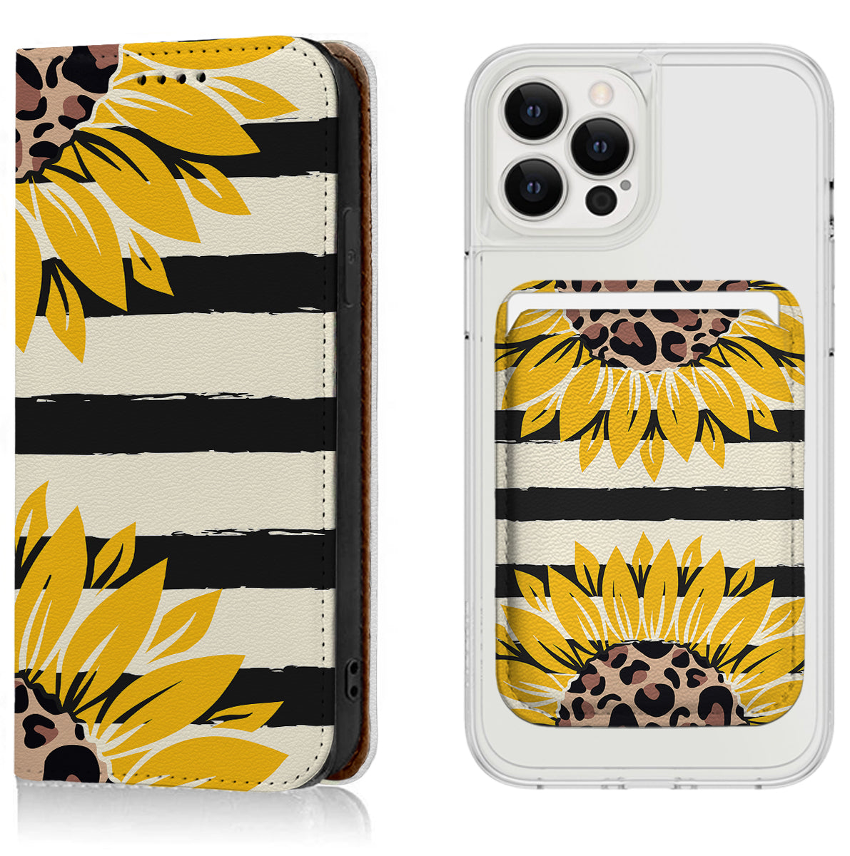 Sunflower iPhone Leather Case