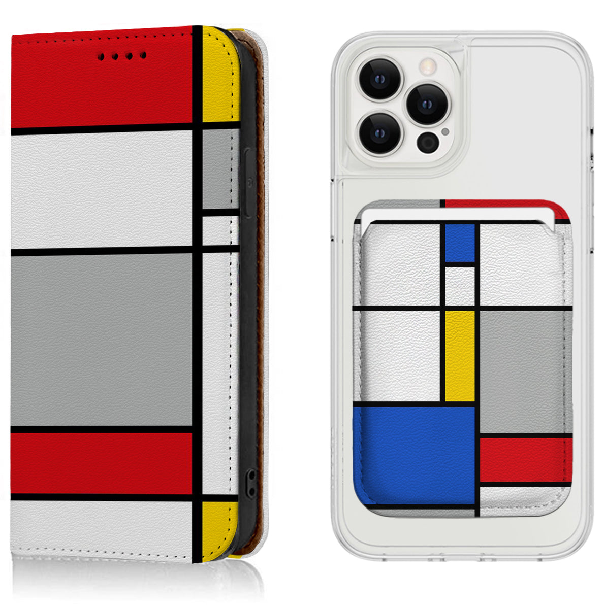 Mondrian iPhone Leather Case