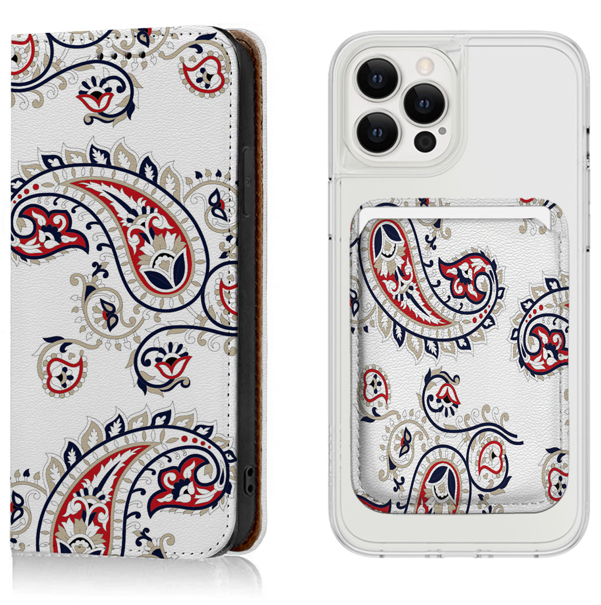 Paisley iPhone Leather Case