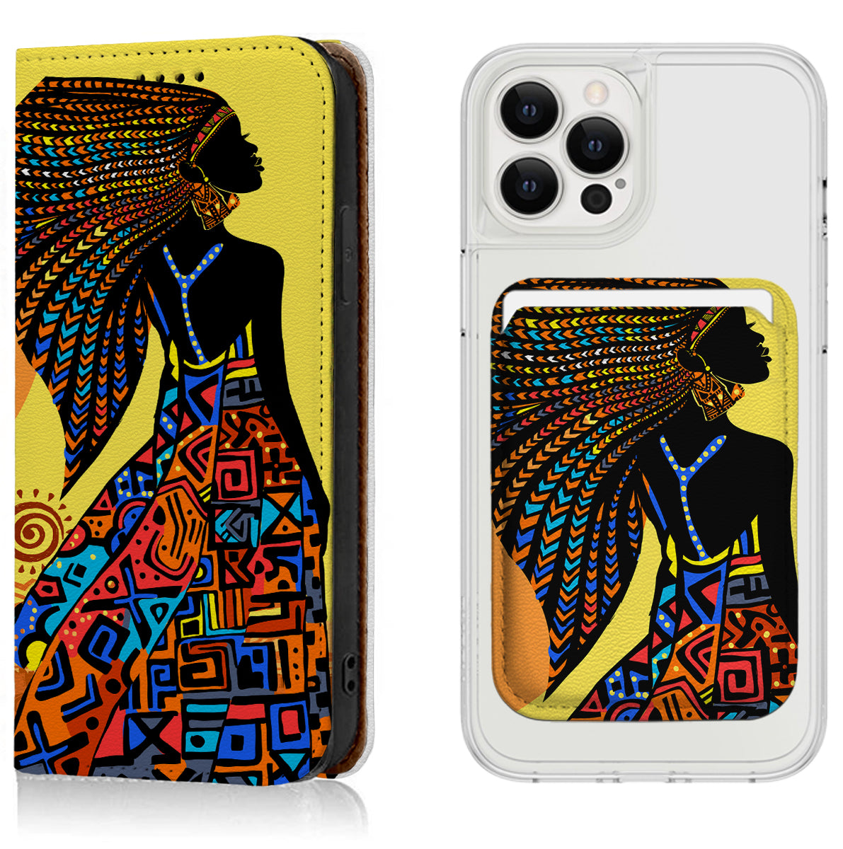 African Women iPhone Leather Case