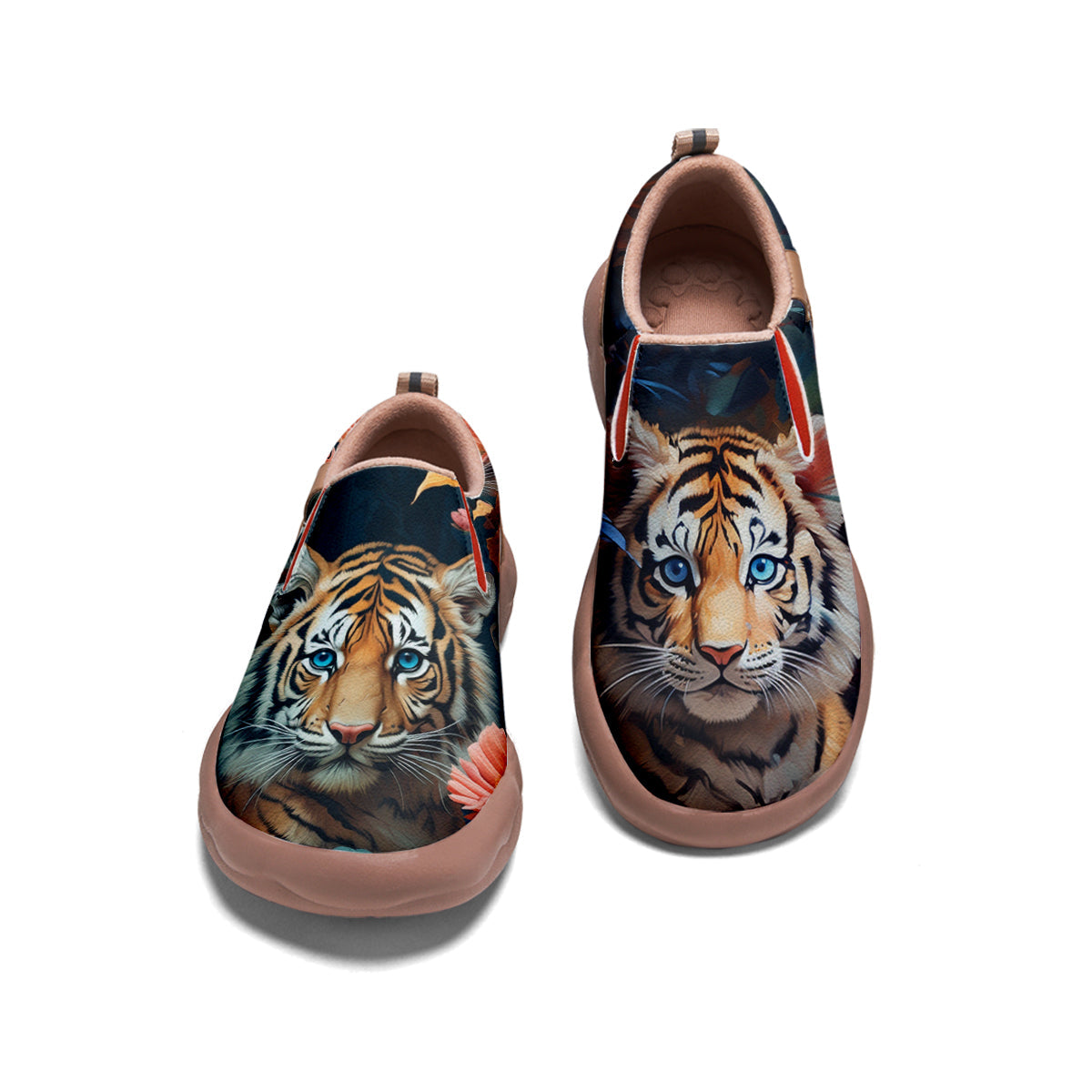 Floral Tiger Slip On