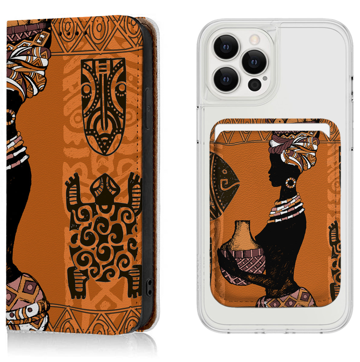 African Women iPhone Leather Case