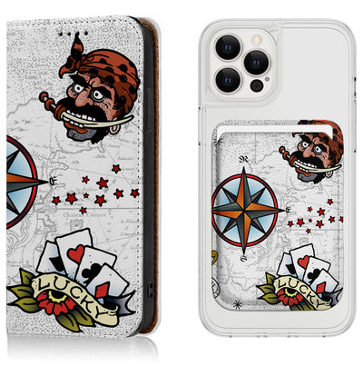 Tattoo Lucky iPhone Leather Case