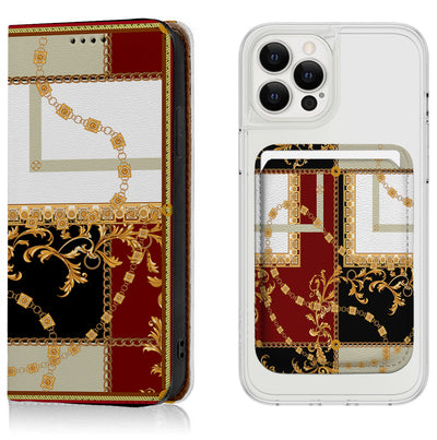 Luxury Printing iPhone Leather Case