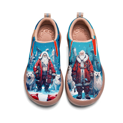 Cyberpunk Style Santa Claus Slip On