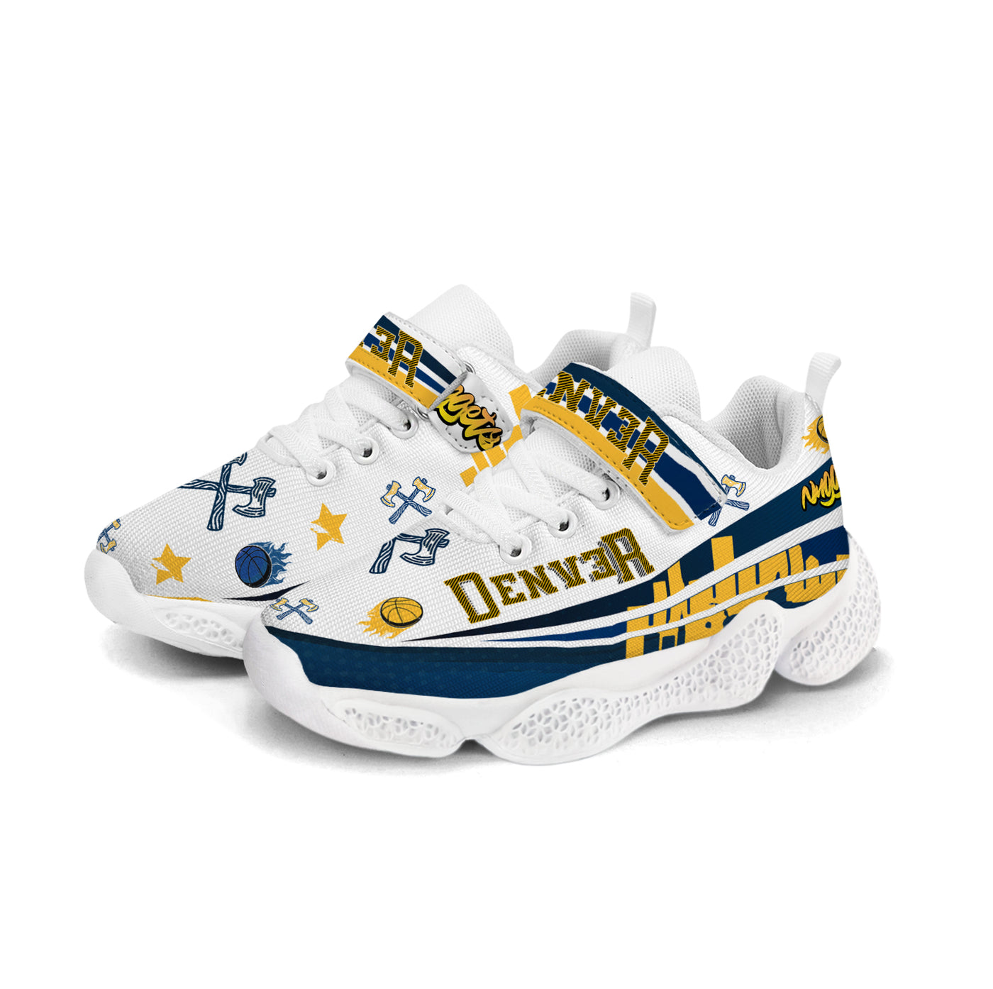 Denver Basketball Kids Running Shoes